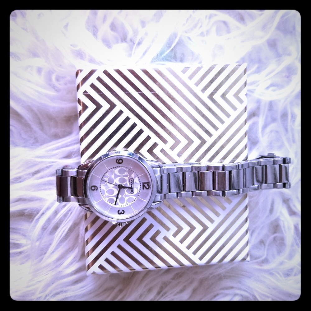 Authentic coach watch
